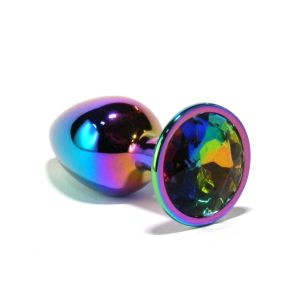 Plug anal Diamante Tornasolado